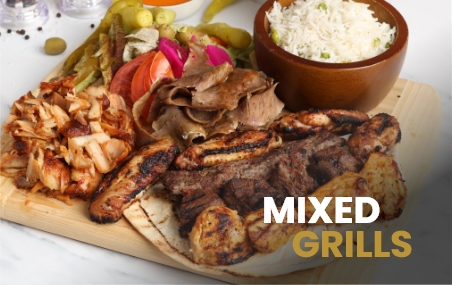 Order a classic mixed grill from Musas Doner