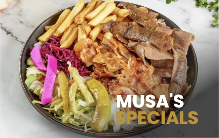 Musa's special from Musas Doner